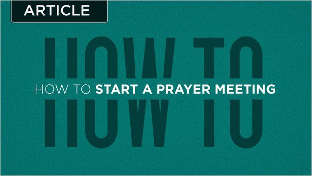 prayers to open a meeting